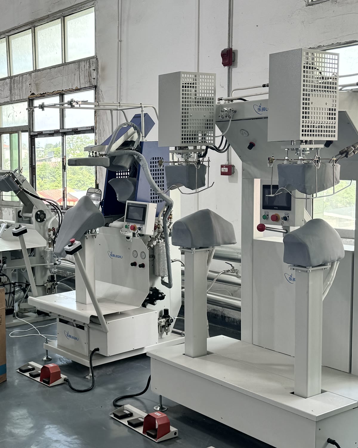Pressing and finishing check for businesswear consistency