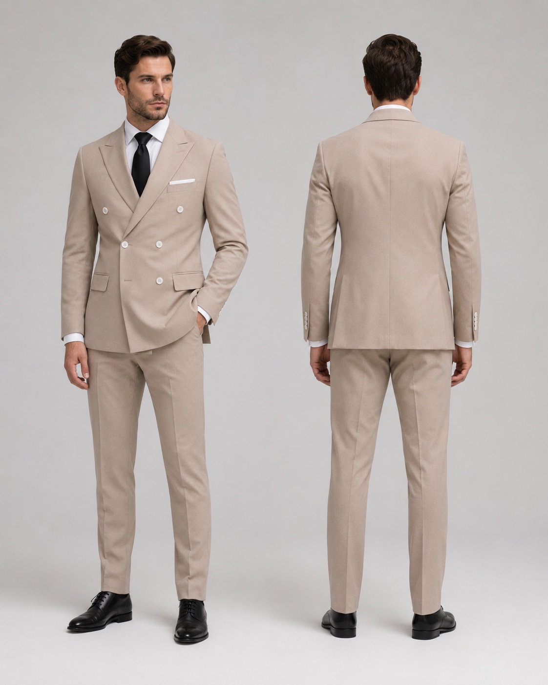 Suit fit and proportion reference for quality-control review