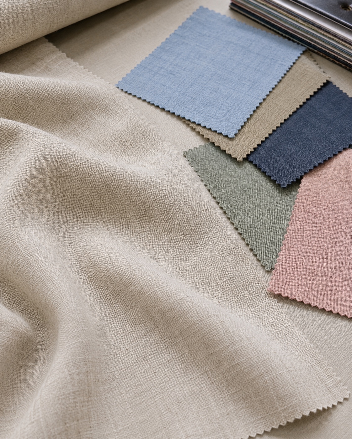 Fabric and colour range for retail suit assortment planning